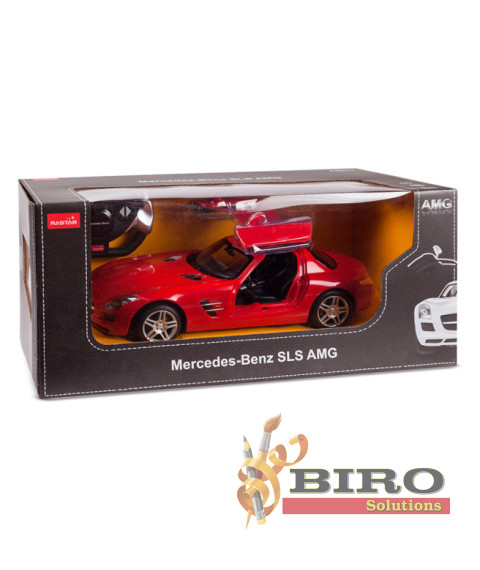 RS Mașină cu telecomandă RASTAR 1:14 Mercedes SLS, roșie